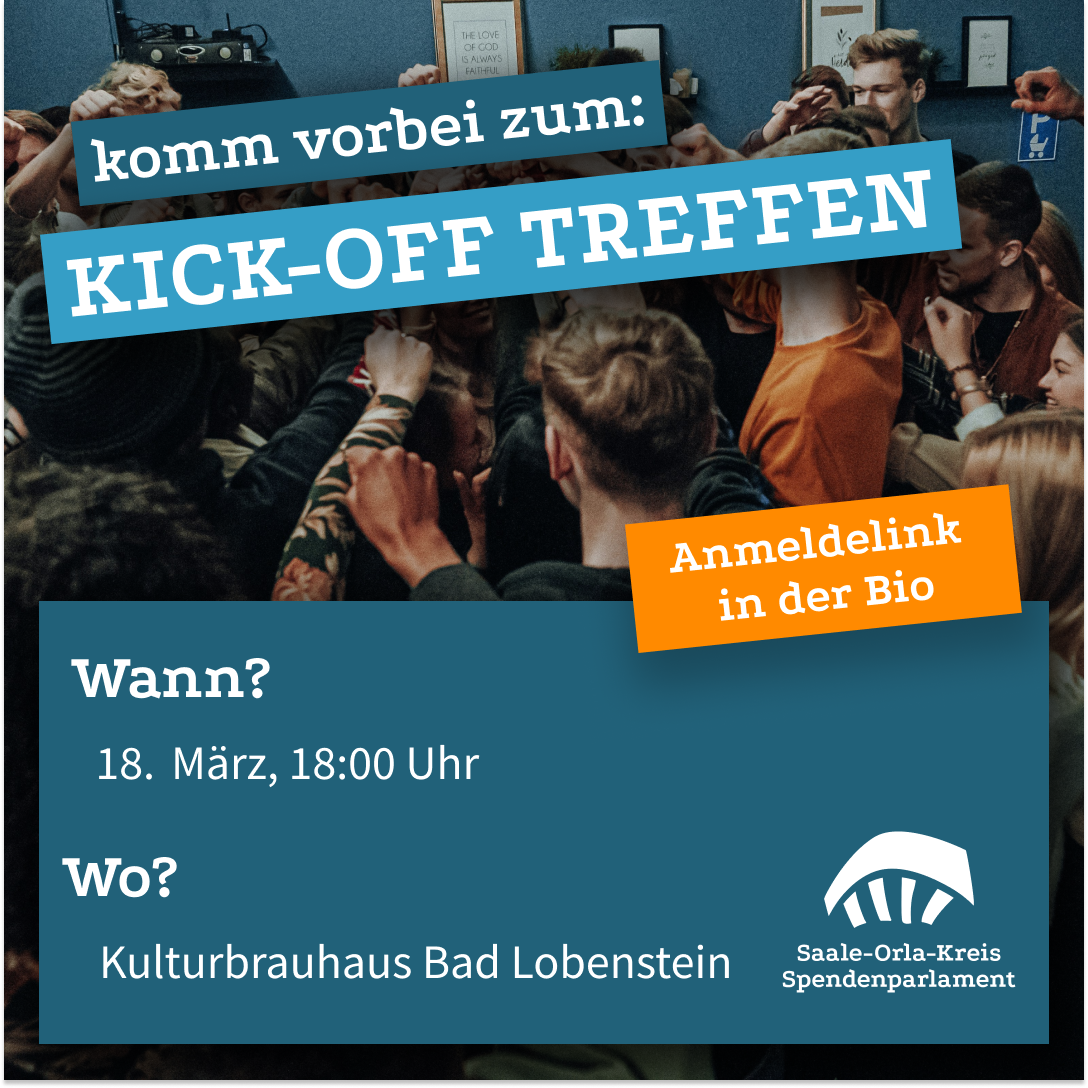 You are currently viewing Spendenparlament Kick-Off Veranstaltung