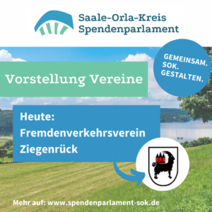 Read more about the article Vorstellung Vereine – Fremdenverkehrsverein Ziegenrück