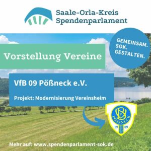 Read more about the article Vorstellung Vereine – VfB 09 Pößneck e.V.