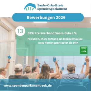 Mehr über den Artikel erfahren Bewerbungen 2026 – (13) DRK Kreisverband Saale-Orla e.V.