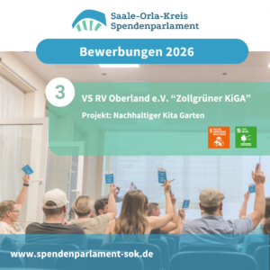 Mehr über den Artikel erfahren Bewerbungen 2026 – (3) VS RV Oberland e.V. – Zollgrüner KiGA